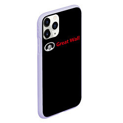 Чехол iPhone 11 Pro матовый Great Wall auto, цвет: 3D-светло-сиреневый — фото 2