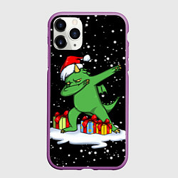 Чехол iPhone 11 Pro матовый Dragon dab