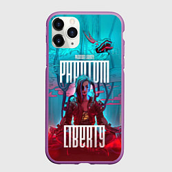 Чехол iPhone 11 Pro матовый Cyberpunk 2077 Phantom Liberty