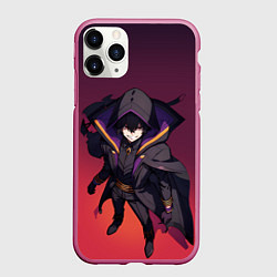 Чехол iPhone 11 Pro матовый Господин Тень