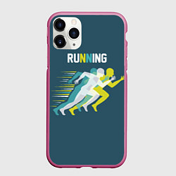 Чехол iPhone 11 Pro матовый Бег