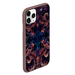 Чехол iPhone 11 Pro матовый Галактическая сказка, цвет: 3D-коричневый — фото 2