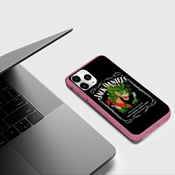 Чехол iPhone 11 Pro матовый Джек Дэниэлс - 2024, цвет: 3D-малиновый — фото 2