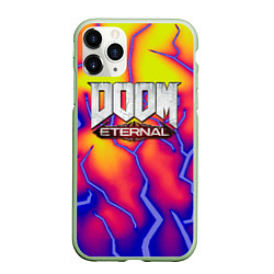 Чехол iPhone 11 Pro матовый Doom eternal srotm shadow