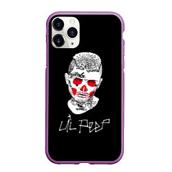 Чехол iPhone 11 Pro матовый Lil Peep idol 2023, цвет: 3D-фиолетовый