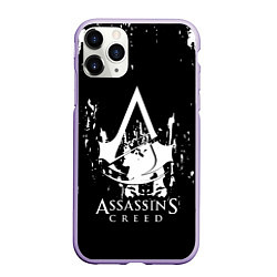 Чехол iPhone 11 Pro матовый Assassins Creed белые краски