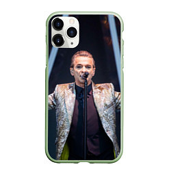 Чехол iPhone 11 Pro матовый Depeche Mode - Dave Gahan stage memento mori