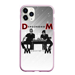 Чехол iPhone 11 Pro матовый Depeche Mode - Mememto Mori Dave and Martin, цвет: 3D-розовый