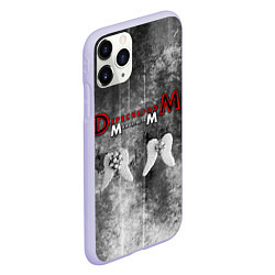 Чехол iPhone 11 Pro матовый Depeche Mode - Memento Mori gothic, цвет: 3D-светло-сиреневый — фото 2