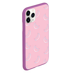 Чехол iPhone 11 Pro матовый Розовая луна, цвет: 3D-фиолетовый — фото 2
