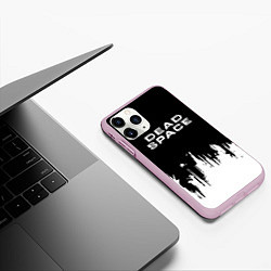 Чехол iPhone 11 Pro матовый Dead Space монстры космоса, цвет: 3D-розовый — фото 2