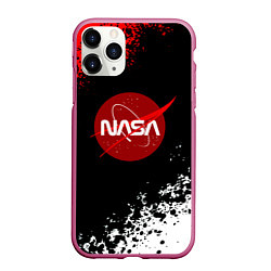 Чехол iPhone 11 Pro матовый NASA краски спорт
