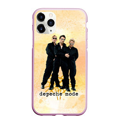 Чехол iPhone 11 Pro матовый Depeche Mode - Universe band