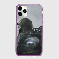 Чехол iPhone 11 Pro матовый STALKER 2 одиночка постер
