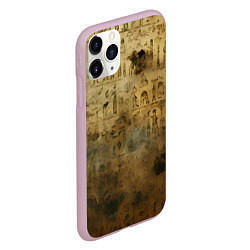Чехол iPhone 11 Pro матовый Древний папирус, цвет: 3D-розовый — фото 2