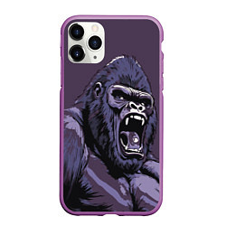 Чехол iPhone 11 Pro матовый Lord of the Jungle, цвет: 3D-фиолетовый