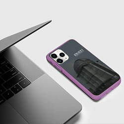 Чехол iPhone 11 Pro матовый STALKER 2 обсерватория, цвет: 3D-фиолетовый — фото 2