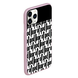 Чехол iPhone 11 Pro матовый Fear of God, цвет: 3D-розовый — фото 2