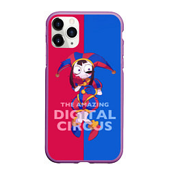 Чехол iPhone 11 Pro матовый Помни в ужасе The amazing digital circus, цвет: 3D-фиолетовый