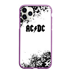 Чехол iPhone 11 Pro матовый AC DC anarchy rock