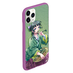 Чехол iPhone 11 Pro матовый Монолог фармацевта Маомао, цвет: 3D-фиолетовый — фото 2