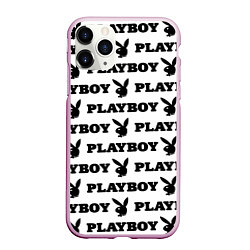 Чехол iPhone 11 Pro матовый Playboy rabbit