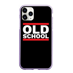 Чехол iPhone 11 Pro матовый Old school - experience, цвет: 3D-светло-сиреневый