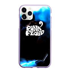 Чехол iPhone 11 Pro матовый Pink floyd абстракт бенд, цвет: 3D-светло-сиреневый