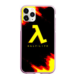 Чехол iPhone 11 Pro матовый Half life gordon freeman, цвет: 3D-розовый