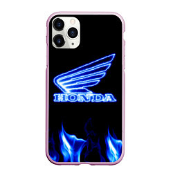 Чехол iPhone 11 Pro матовый Honda neon