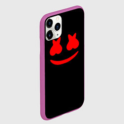 Чехол iPhone 11 Pro матовый Маршмеллоу Comstock, цвет: 3D-фиолетовый — фото 2