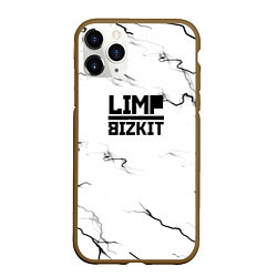 Чехол iPhone 11 Pro матовый Limp bizkit storm black