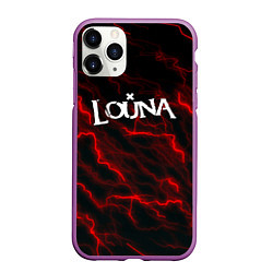 Чехол iPhone 11 Pro матовый Louna storm рок группа