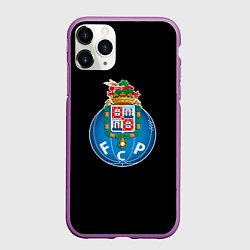 Чехол iPhone 11 Pro матовый Porto fc club, цвет: 3D-фиолетовый