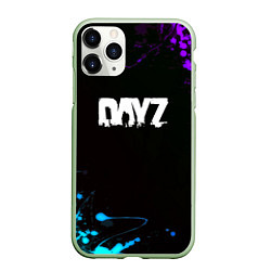 Чехол iPhone 11 Pro матовый Dayz неоновые краски