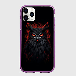 Чехол iPhone 11 Pro матовый Evil owl