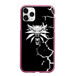 Чехол iPhone 11 Pro матовый The witcher текстура