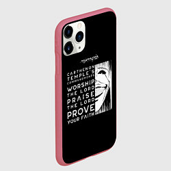 Чехол iPhone 11 Pro матовый Solo Leveling Carthenon, цвет: 3D-малиновый — фото 2