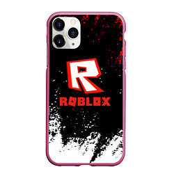 Чехол iPhone 11 Pro матовый Roblox текстура мобайл