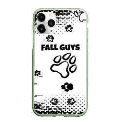 Чехол iPhone 11 Pro матовый Fall Guys game