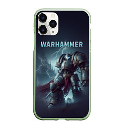 Чехол iPhone 11 Pro матовый Warhammer - game
