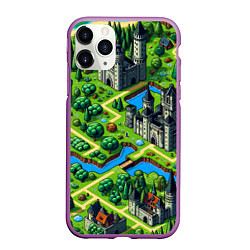 Чехол iPhone 11 Pro матовый Heroes of Might and Magic - pixel map