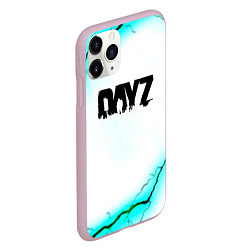 Чехол iPhone 11 Pro матовый Dayz текстура молнии, цвет: 3D-розовый — фото 2