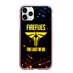 Чехол iPhone 11 Pro матовый The last of us лёд и пламя цикады