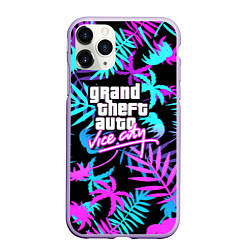 Чехол iPhone 11 Pro матовый GTA vice city steel