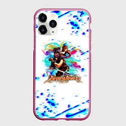 Чехол iPhone 11 Pro матовый Prince of Persia краски брызги