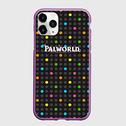Чехол iPhone 11 Pro матовый Palworld logo game