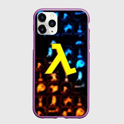 Чехол iPhone 11 Pro матовый Портал x Халва текстура