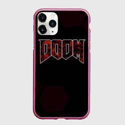Чехол iPhone 11 Pro матовый Doom mick gordon