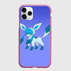 Чехол iPhone 11 Pro матовый Glaceon Pokemon